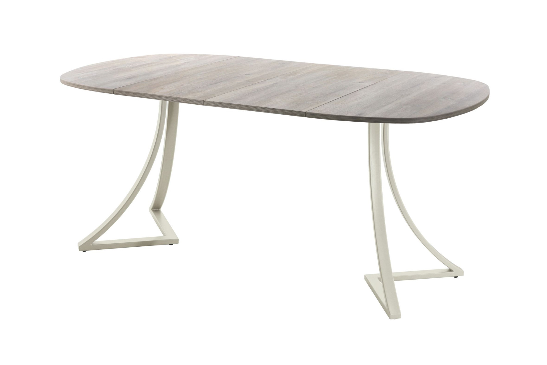 Обеденный стол AMC Elite (серии SLIM) / E24(900) D7 (бежевый/Дуб Уайт-Ривер песочно-бежевый)