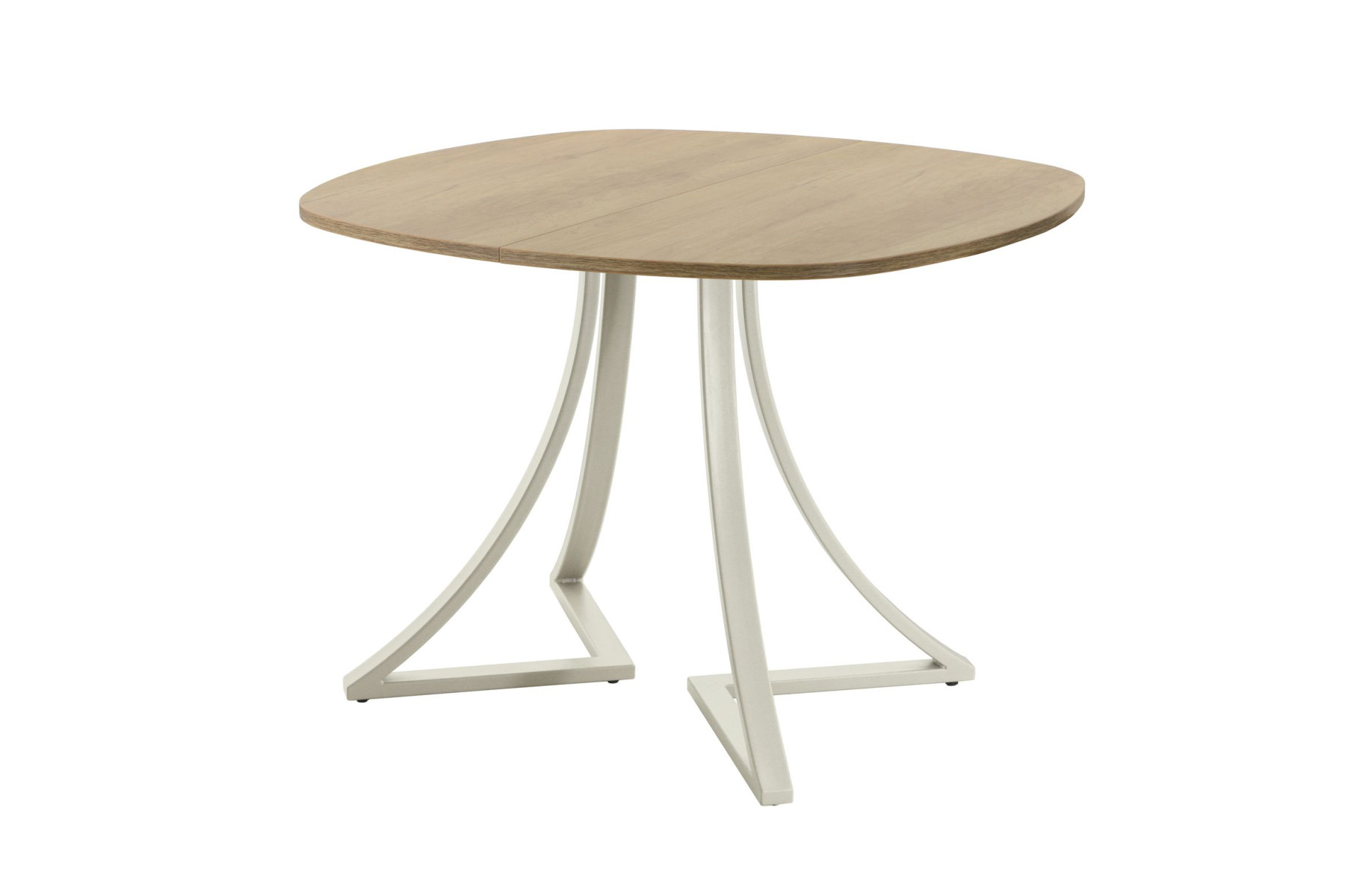 Обеденный стол AMC Elite (серии SLIM) / E24(900) D7 (бежевый/Дуб Небраска Натуральный)