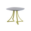 Обеденный стол AMC Elite (серии SLIM) / E24(900) D7 (золото/Бетон Чикаго светло-серый)